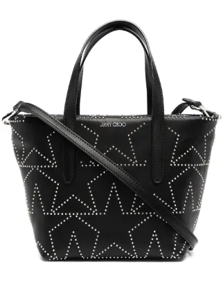 Jimmy Choo Mini Sara Tote Bag | Black | FARFETCH