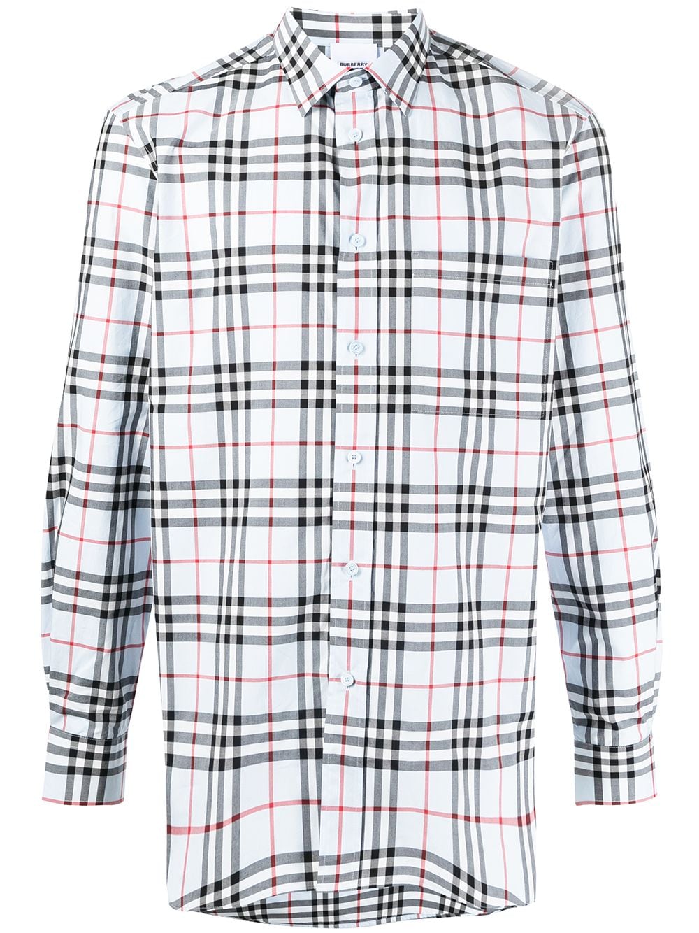 фото Burberry рубашка в клетку vintage check