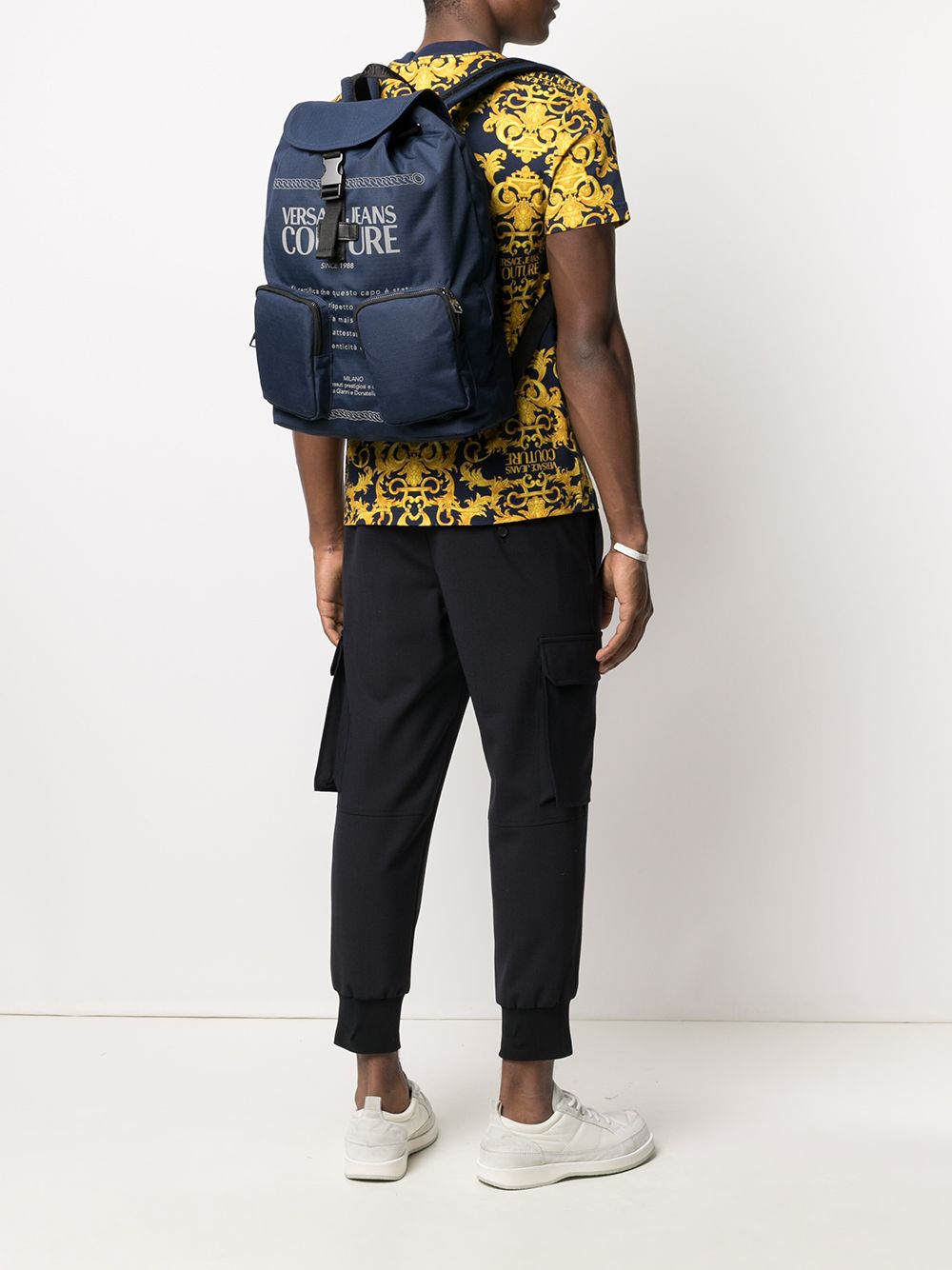 фото Versace jeans couture рюкзак с логотипом