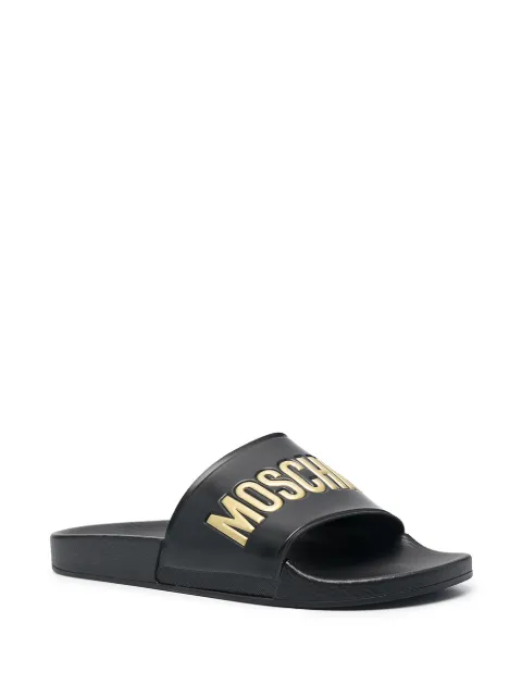 moschino slides red