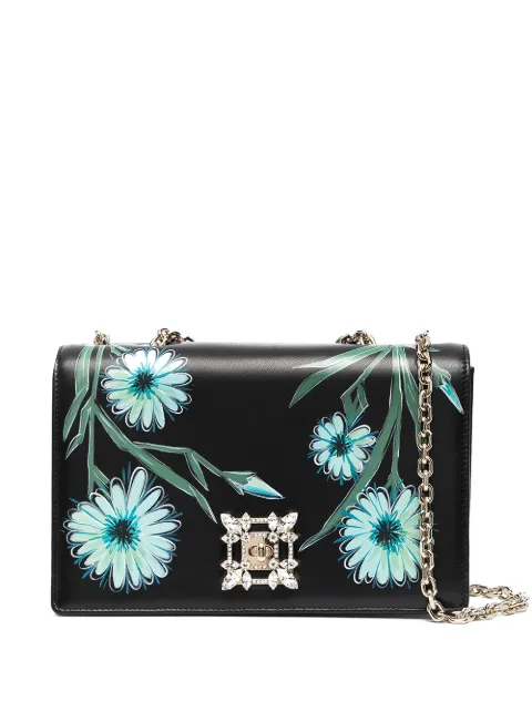 Roger Vivier Miss Vivier strass buckle bag 