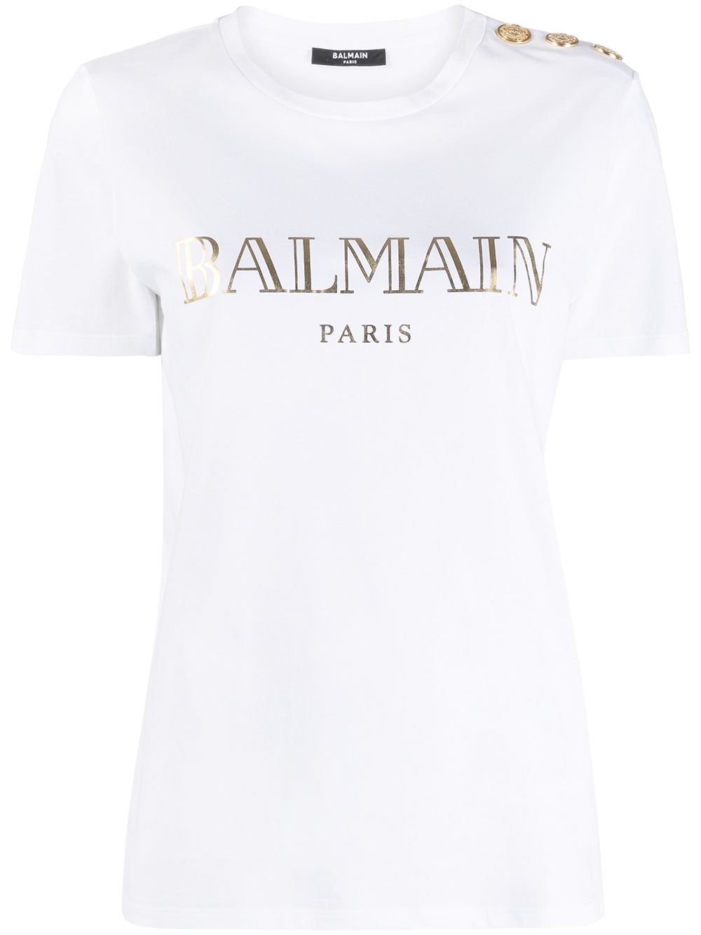 фото Balmain футболка с архивным логотипом