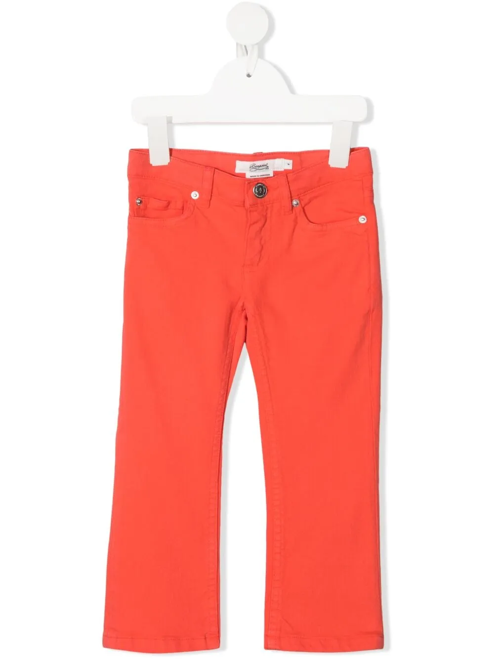 

Bonpoint jeans slim con tiro alto - Naranja