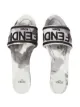 Fendi floral-print logo sandals