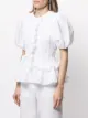 Cecilie Bahnsen Carrie ruffled flared blouse