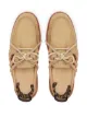 Fendi woven-trim boat shoes