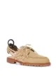 Image 2 of Fendi woven-trim boat shoes