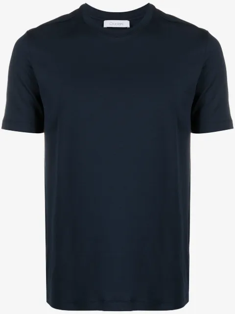 Cruciani crew-neck fitted T-shirt