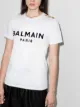 Imagem 2 de Balmain Camiseta de algodão com estampa de logo