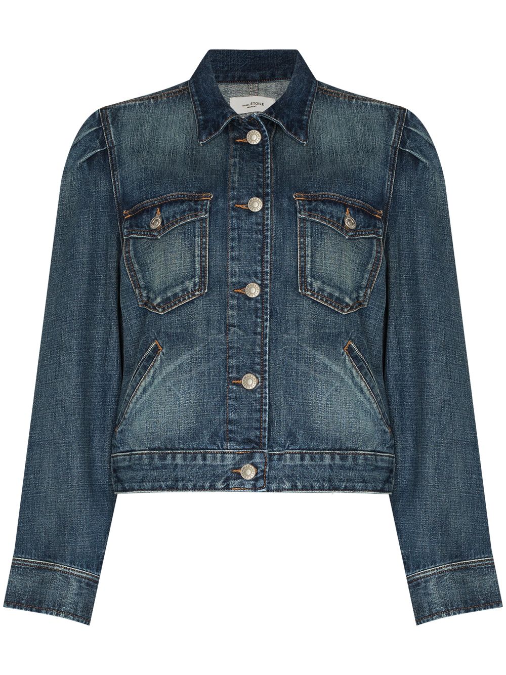 MARANT ÉTOILE Bolinea Cropped Denim Jacket - Farfetch