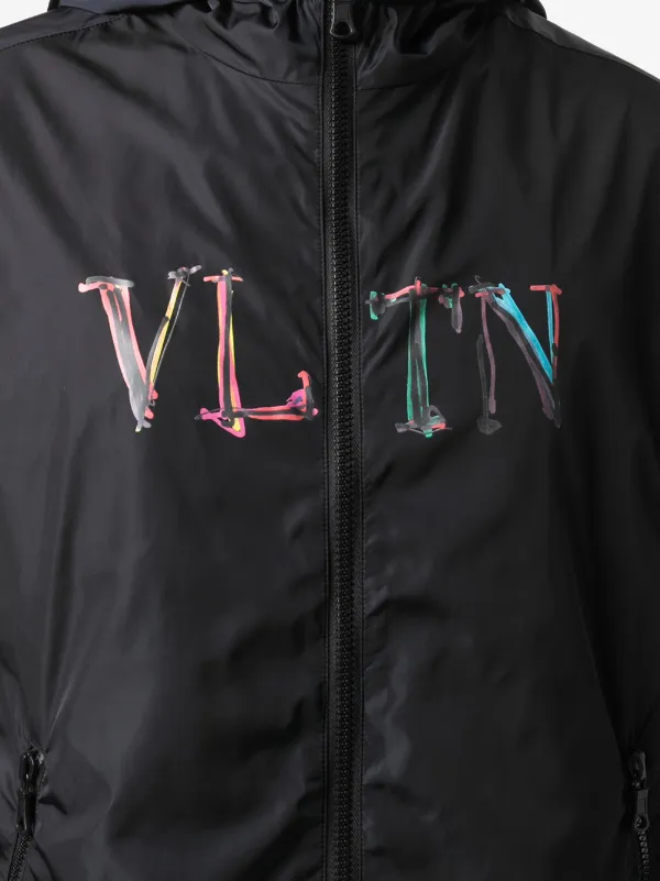 Valentino Garavani VLTN Hooded Jacket | Blue | FARFETCH