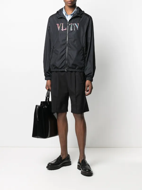 Valentino Garavani VLTN Hooded Jacket | Blue | FARFETCH