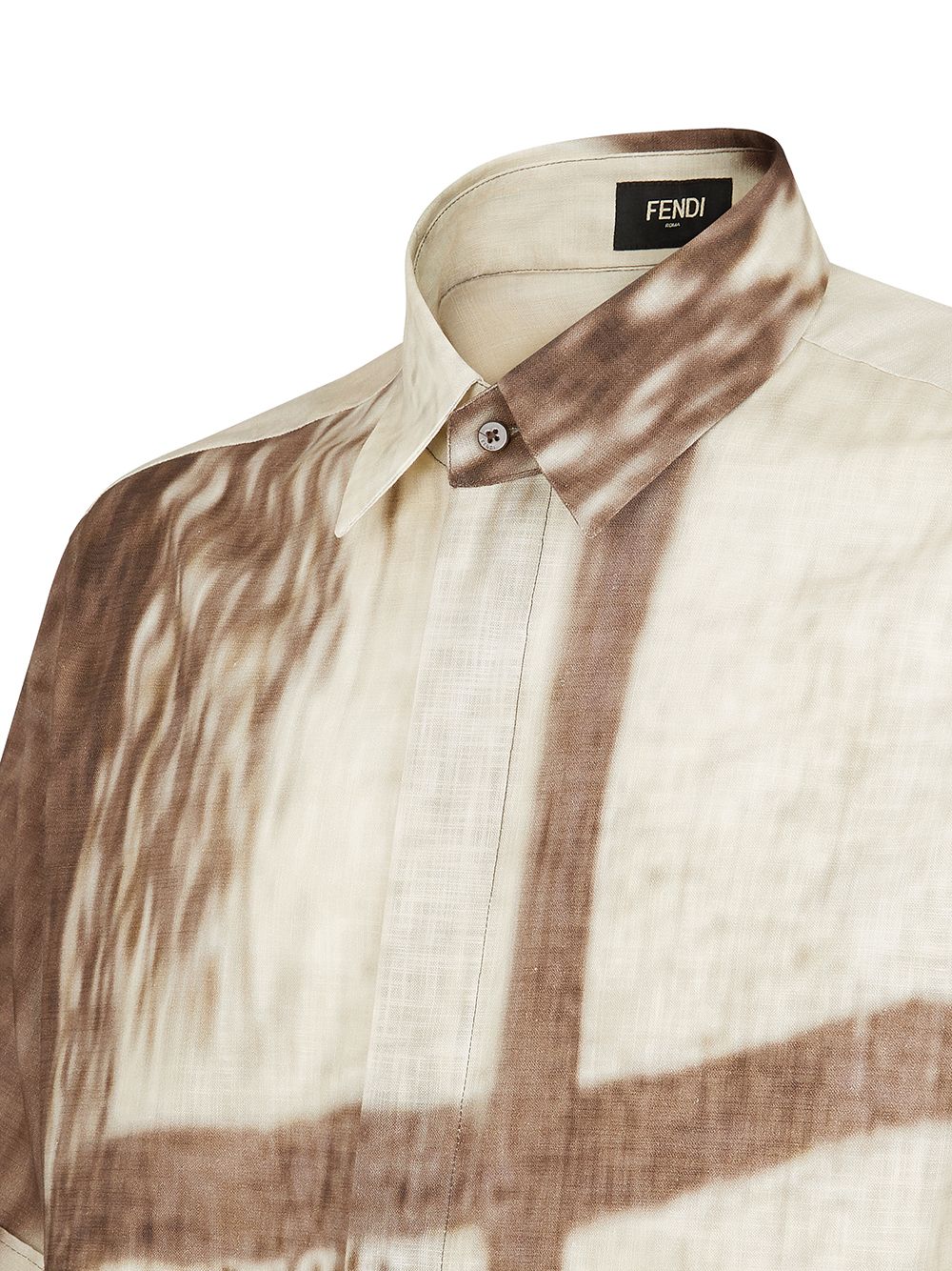 фото Fendi рубашка с принтом shady window