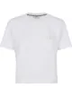Image 1 of Fendi logo-embroidered cropped T-shirt