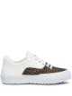 Image 1 of Fendi panelled FF-motif sneakers
