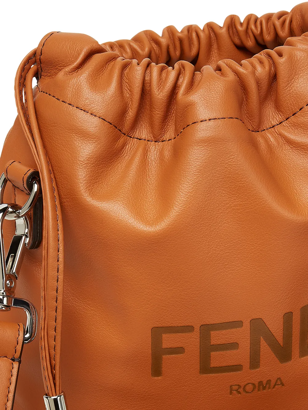 фото Fendi маленькая сумка на плечо sack с кулиской