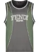 Image 1 sur Fendi débardeur à logo imprimé