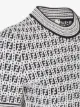 Fendi FF pattern woven top
