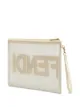 Image 2 of Fendi leather sheer pouch bag