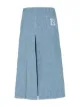 Image 2 of Fendi FF logo denim skirt