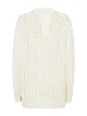 Image 2 of Fendi FF-logo knitted cardigan