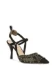 Image 2 of Fendi crystal-embellished slingback pumps