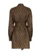 Image 2 of Fendi FF print shirtdress