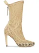 Image 1 of Fendi FF motif mid-calf boots