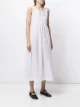 Sara Lanzi high-waist poplin dress