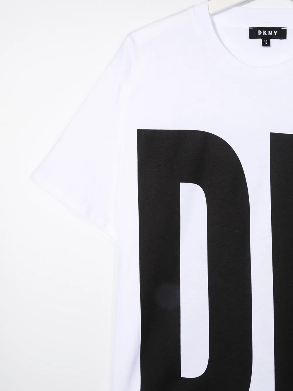 фото Dkny kids футболка с логотипом
