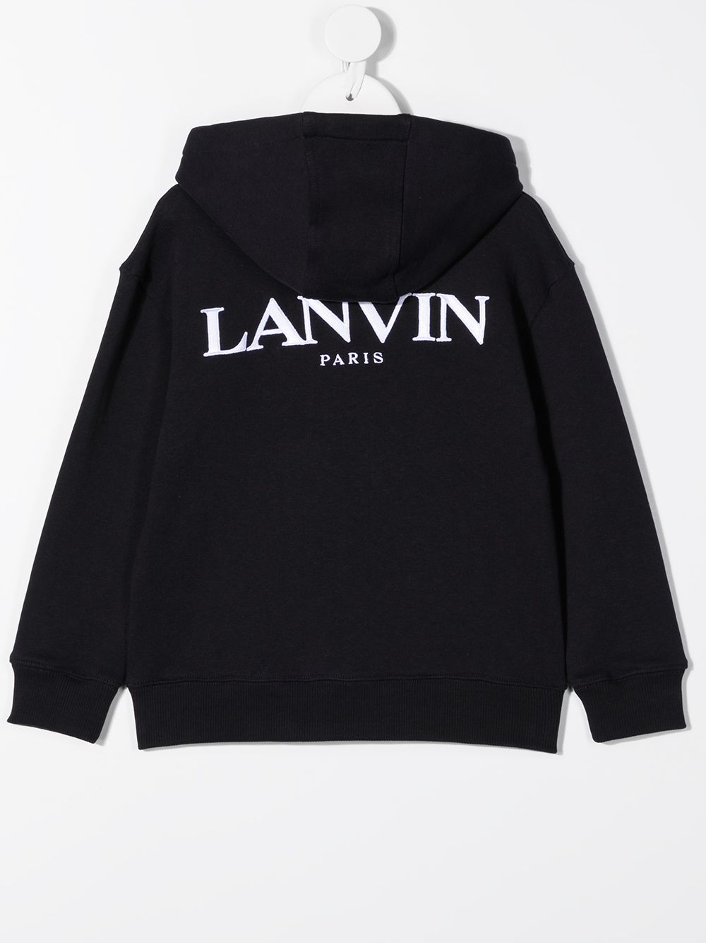 фото Lanvin enfant худи на молнии с логотипом