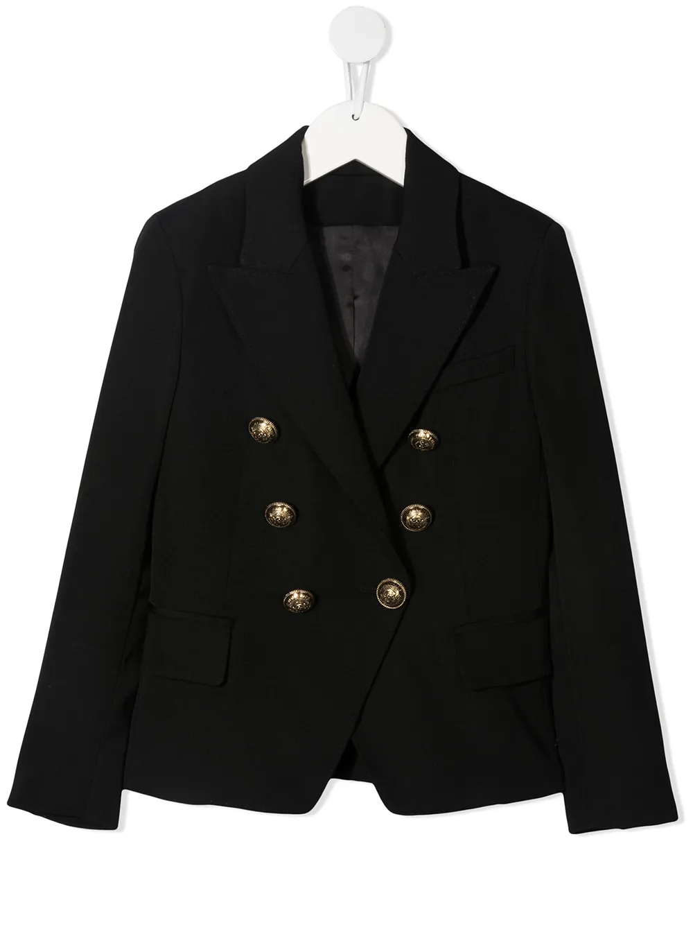 

Balmain Kids double-breasted fitted blazer - Black