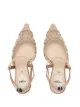 Fendi crystal-embellished slingback pumps