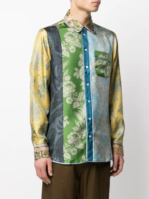 silk shirt mens 90s