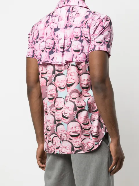 cdg shirt x yue minjun