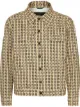 Image 1 of Fendi FF motif denim jacket