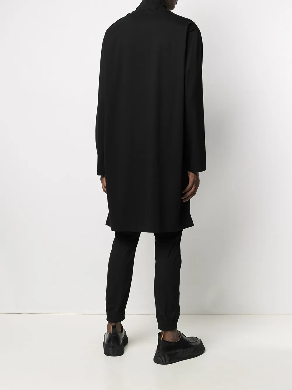 фото Yohji yamamoto пальто-рубашка