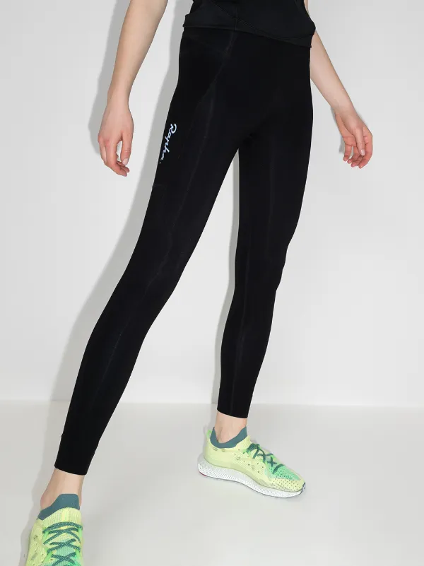 Shop Rapha All-Day logo-print leggings 