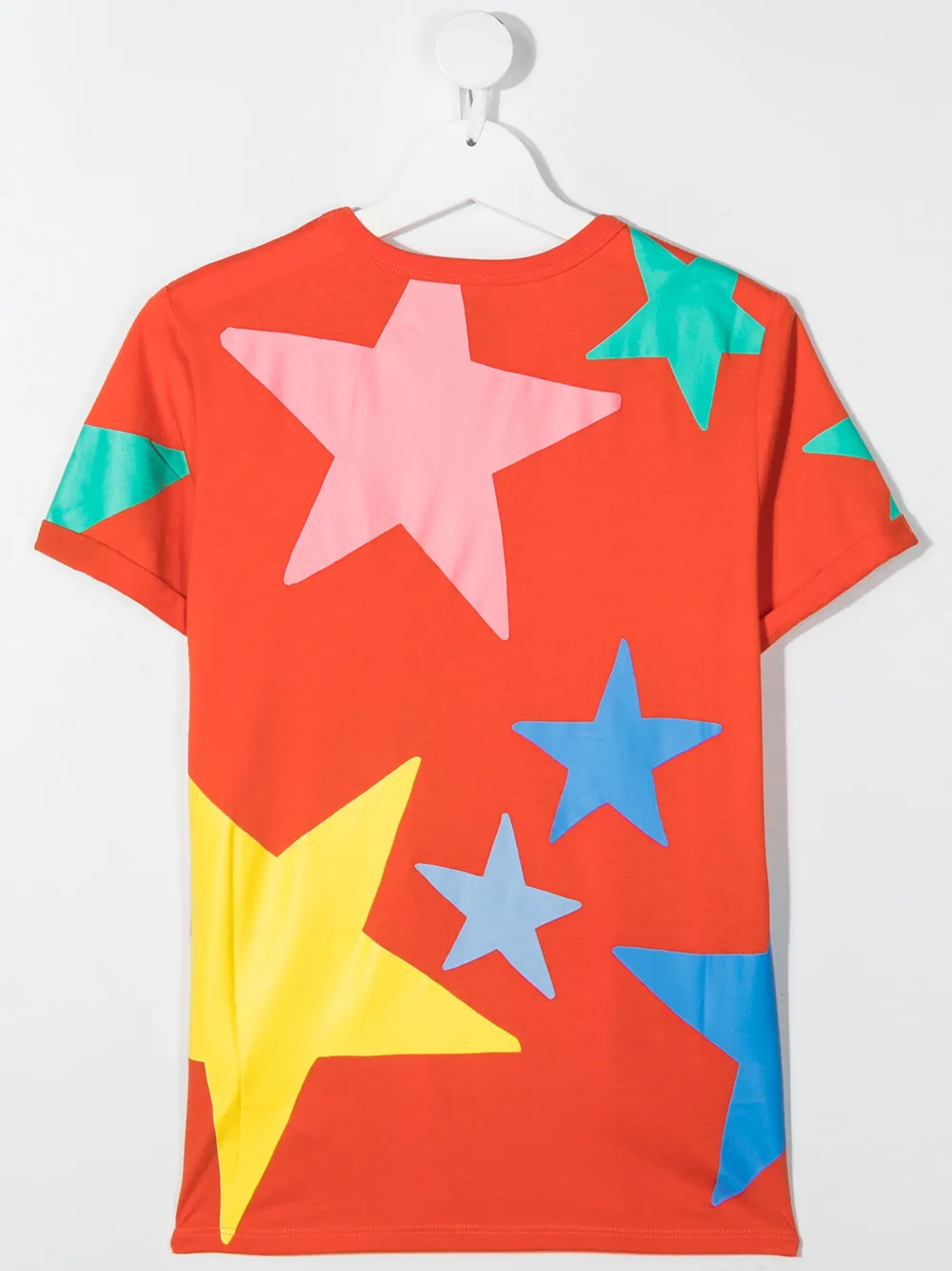 фото Stella mccartney kids футболка с короткими рукавами и графичным принтом