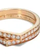 Repossi 18K rose gold Antifer diamond ring