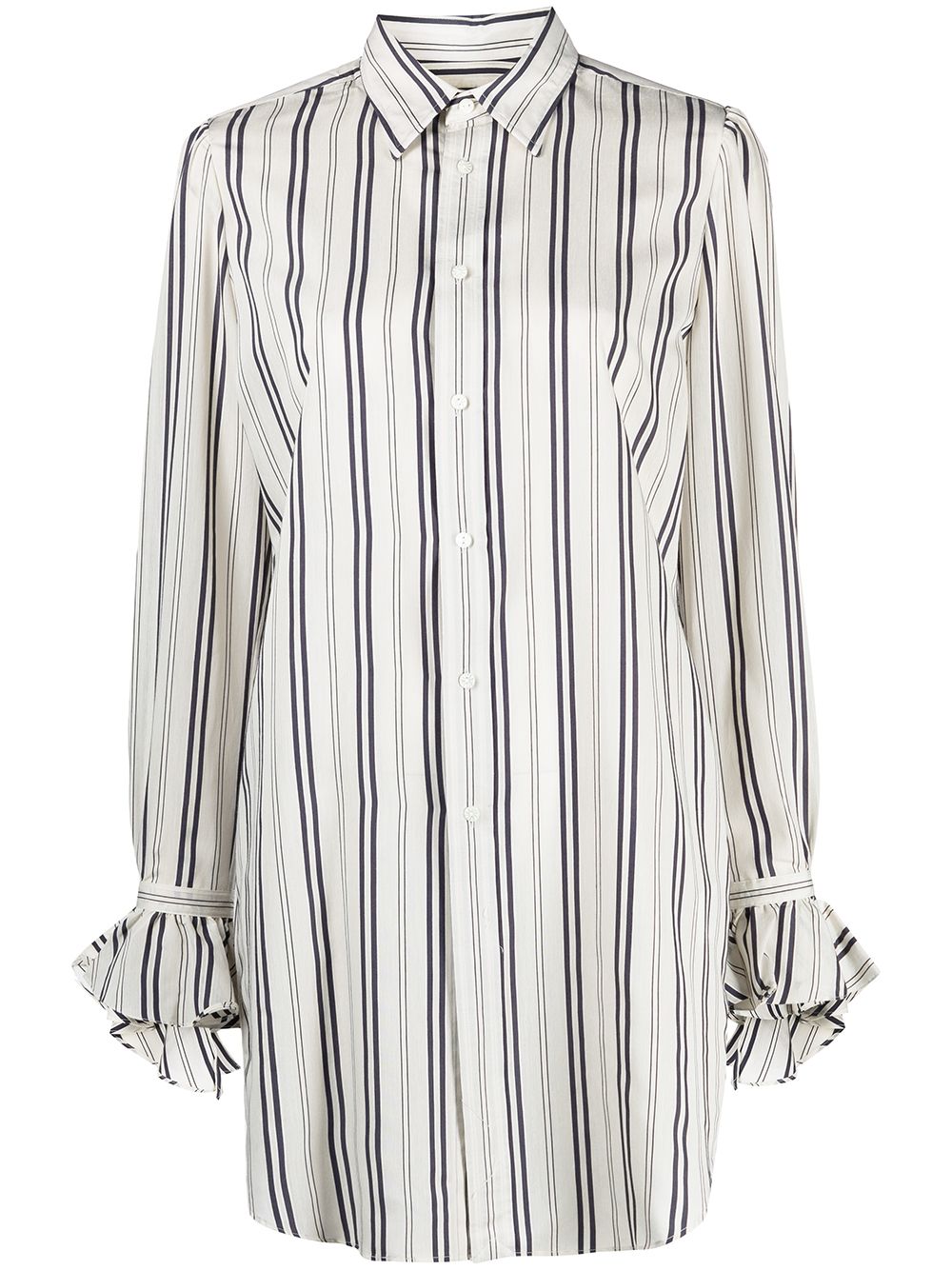 Polo Ralph Lauren Striped Oversized Shirt - Farfetch