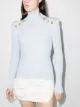 Imagem 2 de Balmain Suéter gola alta com aplicação de botões