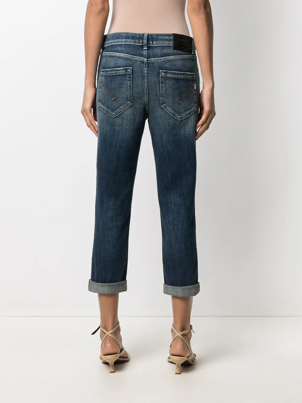 DONDUP Cropped jeans Blauw