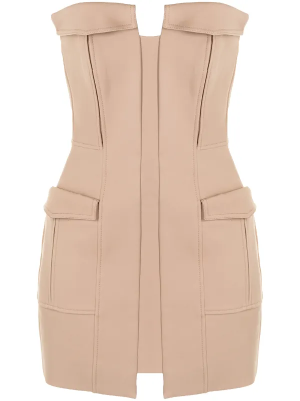 Dion Lee Pocket Bustier Minidress