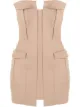 Image 1 of Dion Lee pocket bustier minidress