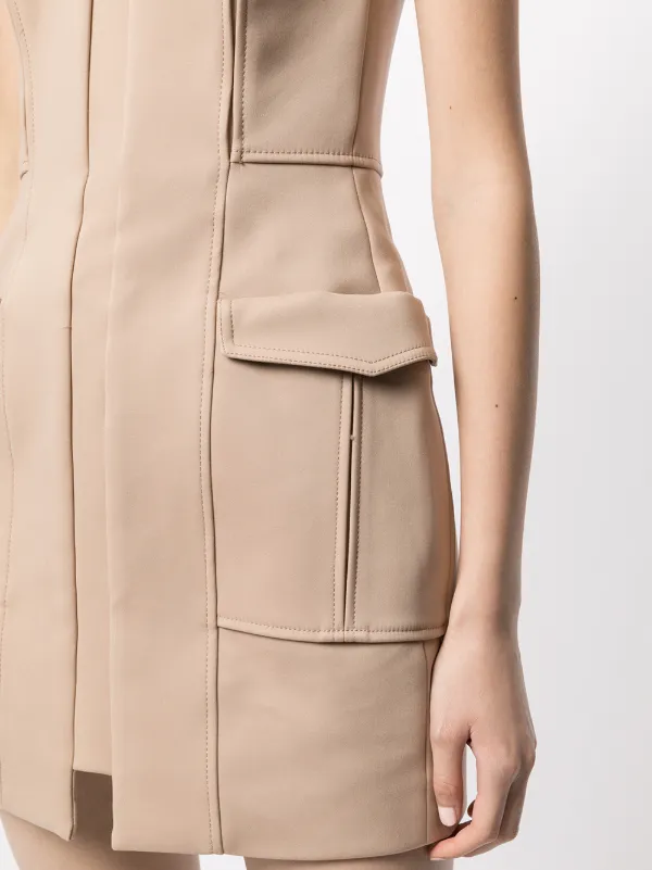 Dion lee pocket bustier mini dress Clearance