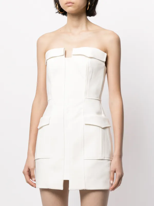 dion lee utility bustier dress
