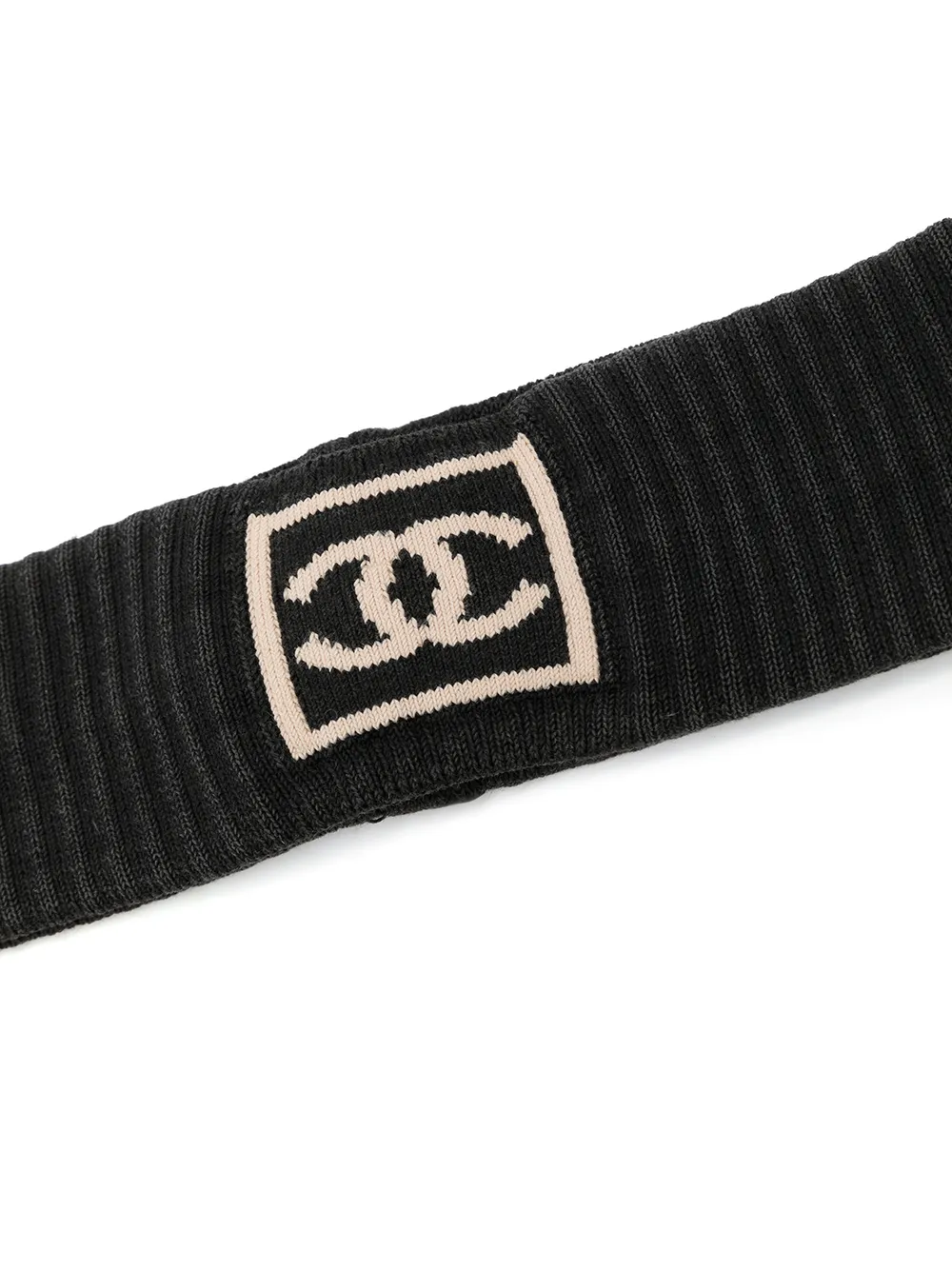 фото Chanel pre-owned набор из повязки на голову и теннисного мяча