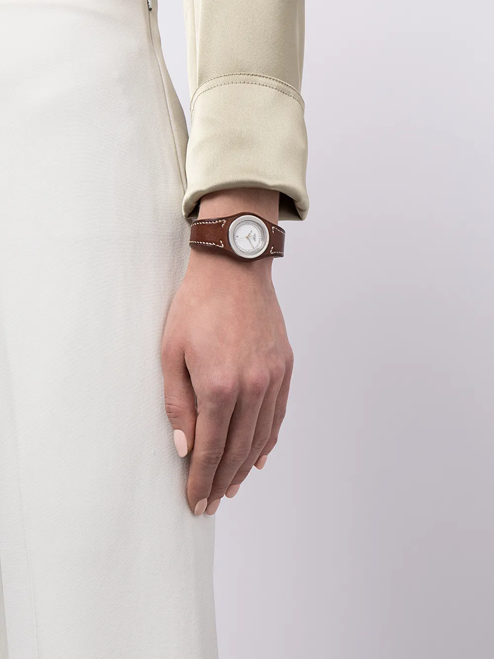 фото Hermès кварцевые наручные часы pre-owned 25 мм