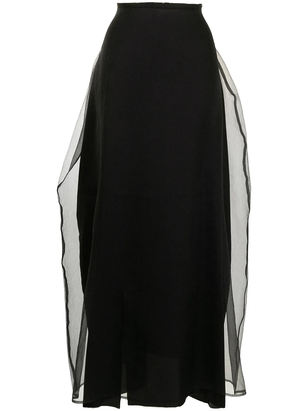фото Sulvam юбка макси organdy